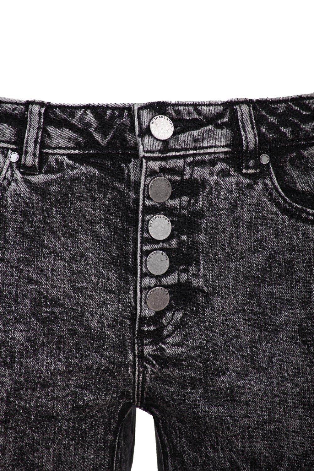 shop MICHAEL KORS Saldi Jeans: Michael Kors jeans in denim a lavaggio acido.
Vita alta.
Chiusura con bottoni.
Modello cinque tasche.
Vestibilità skinny.
Lunghezza alla caviglia.
Composizione: 99% cotone 1% elastan.. MH99CSKEDX-001 number 348690